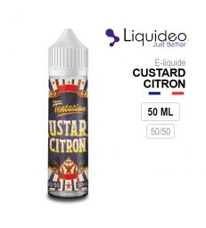E-Liquide CUSTARD CITRON 50ml LIQUIDEO
