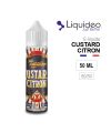 E-Liquide CUSTARD CITRON 50ml LIQUIDEO