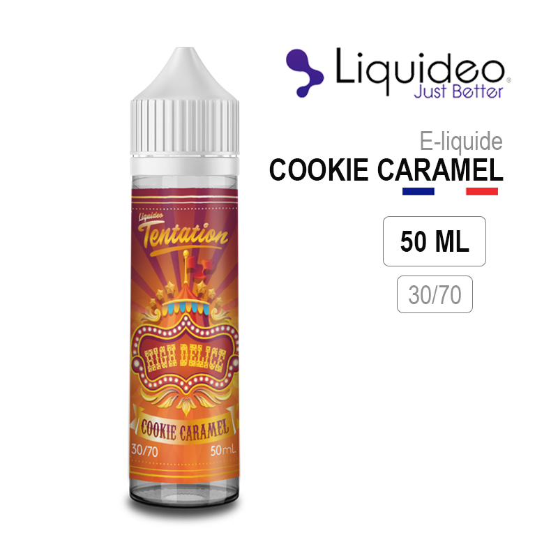 E-Liquide COOKIE CARAMEL Liquideo