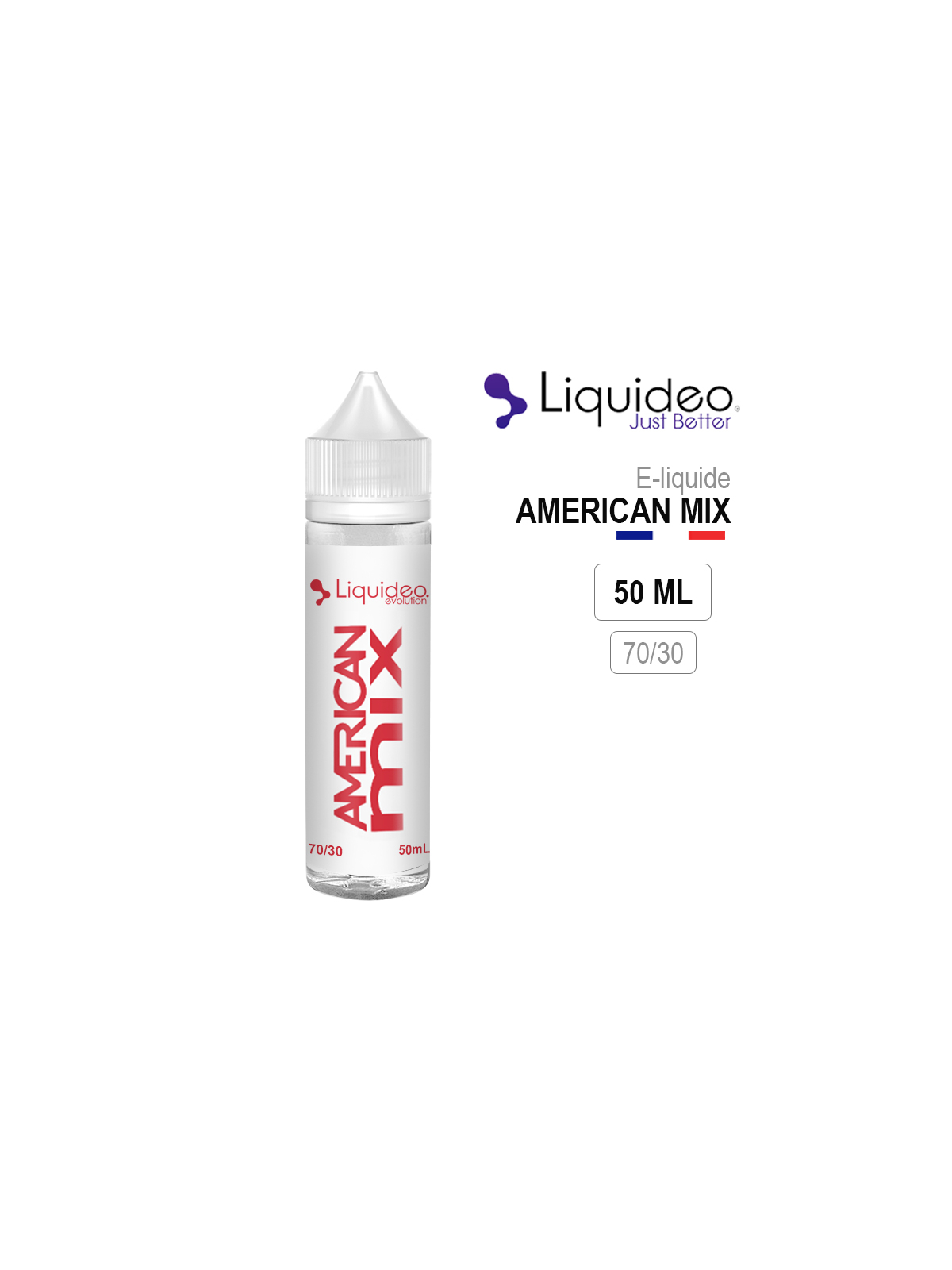E-Liquide AMERICAN MIX Liquideo
