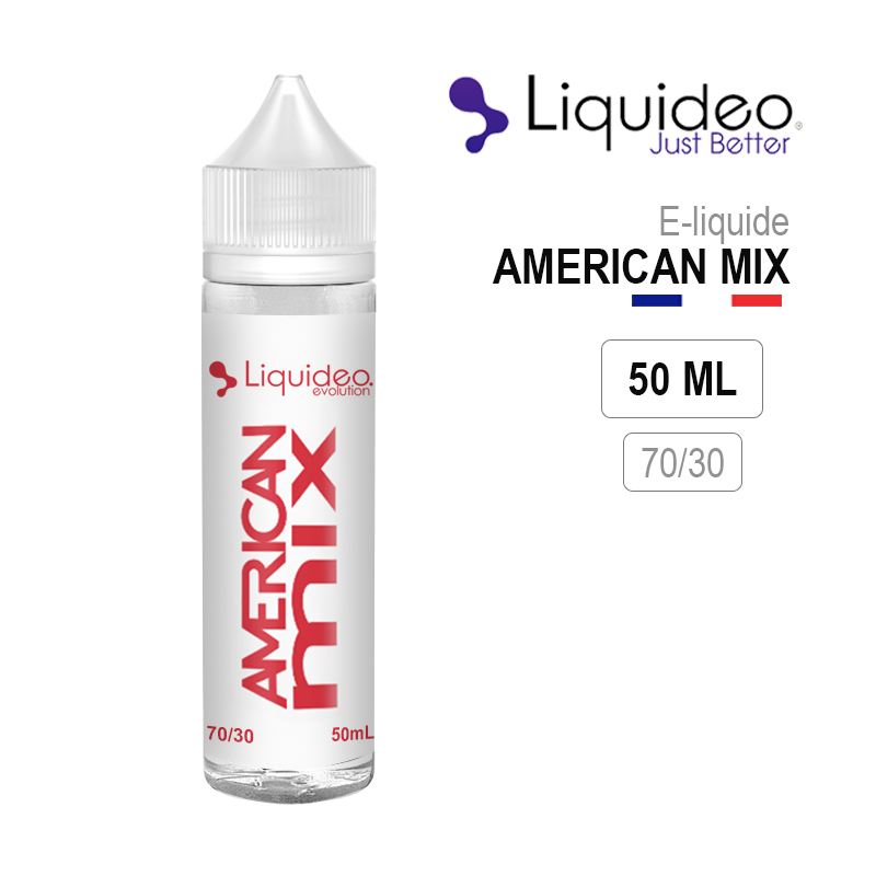 E-Liquide AMERICAN MIX Liquideo