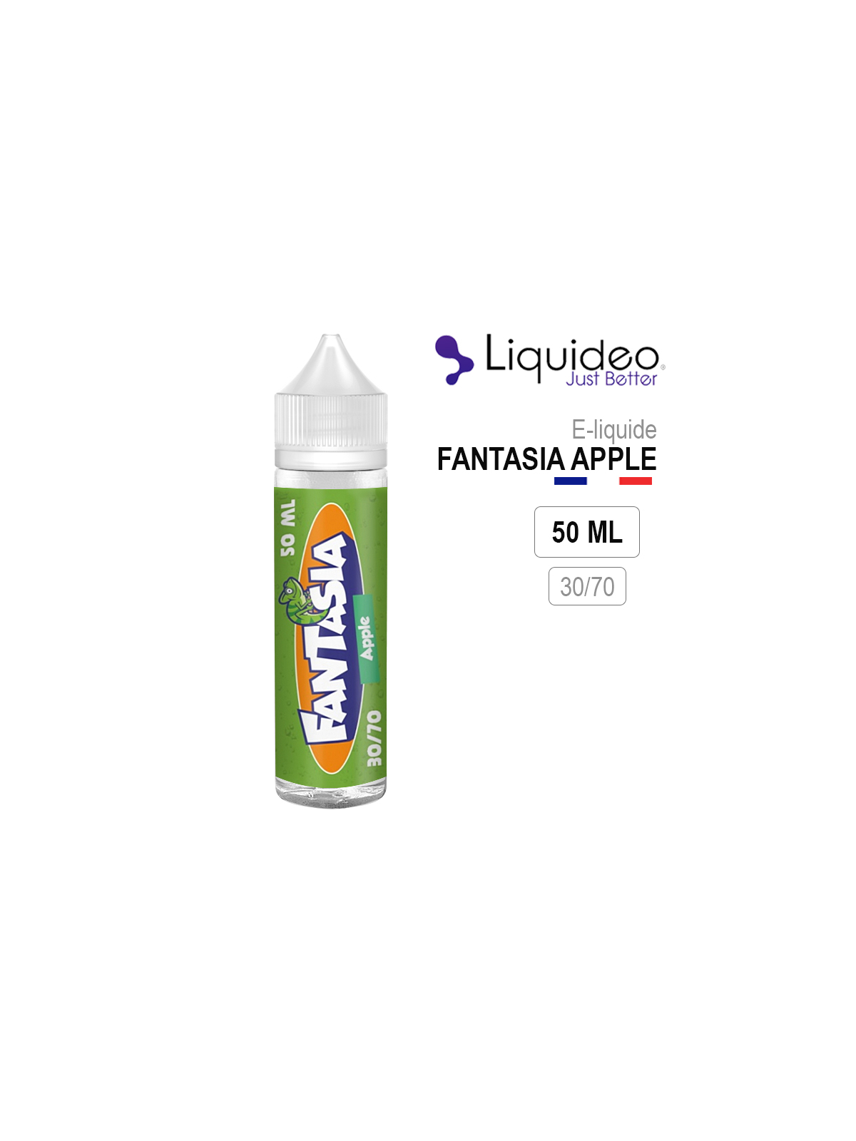 E Liquide FANTASIA POMME Liquideo