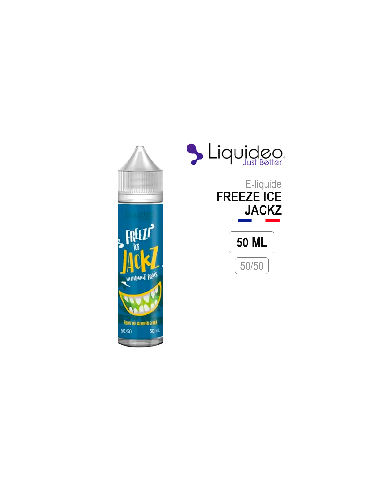 E Liquide FREEZE ICE JACKZ Liquideo 50ml