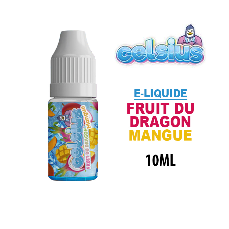 FRUIT DU DRAGON, MANGUE 10 ml E-liquide CELSIUS pas cher