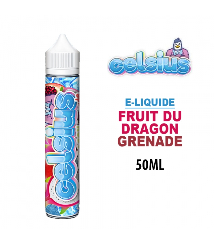 FRUIT DU DRAGON, GRENADE 50 ml E-liquide CELSIUS pas cher