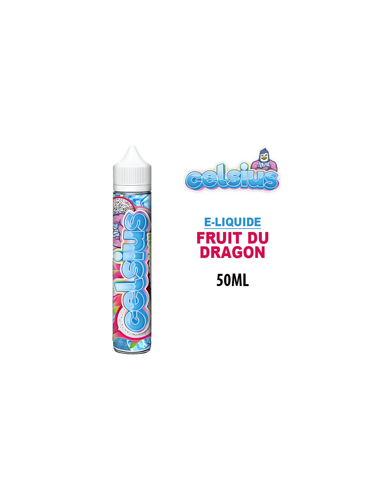 FRUIT DU DRAGON 50 ml E-liquide CELSIUS pas cher