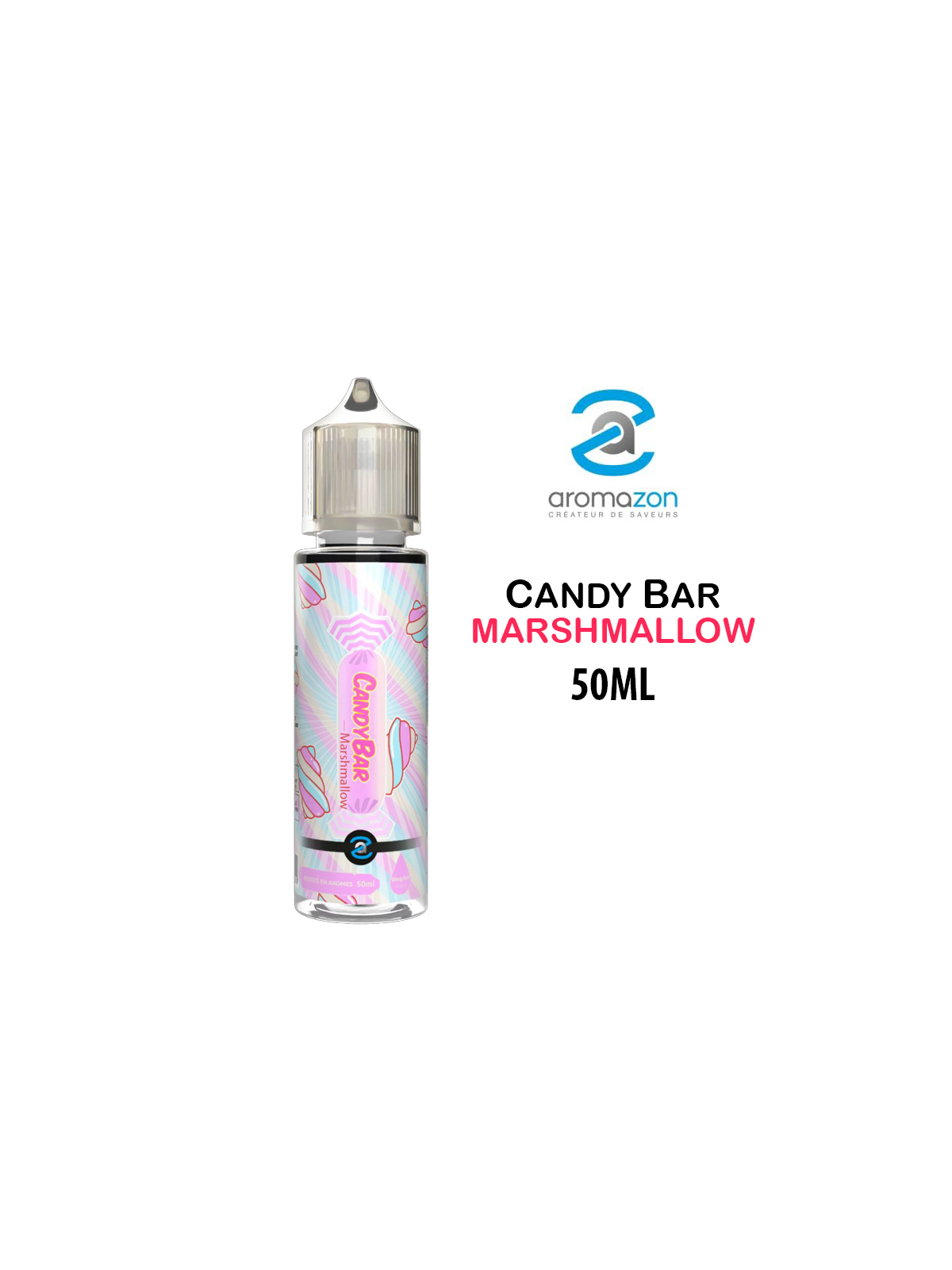 E-liquide AROMAZON CANDY BAR MARSHMALLOW 50ML
