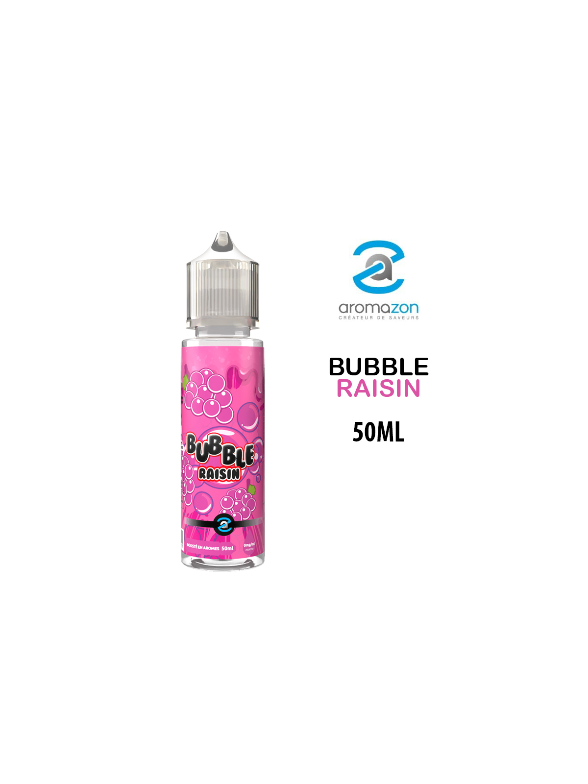 E-liquide AROMAZON BUBBLE JUICE RAISIN 50ML