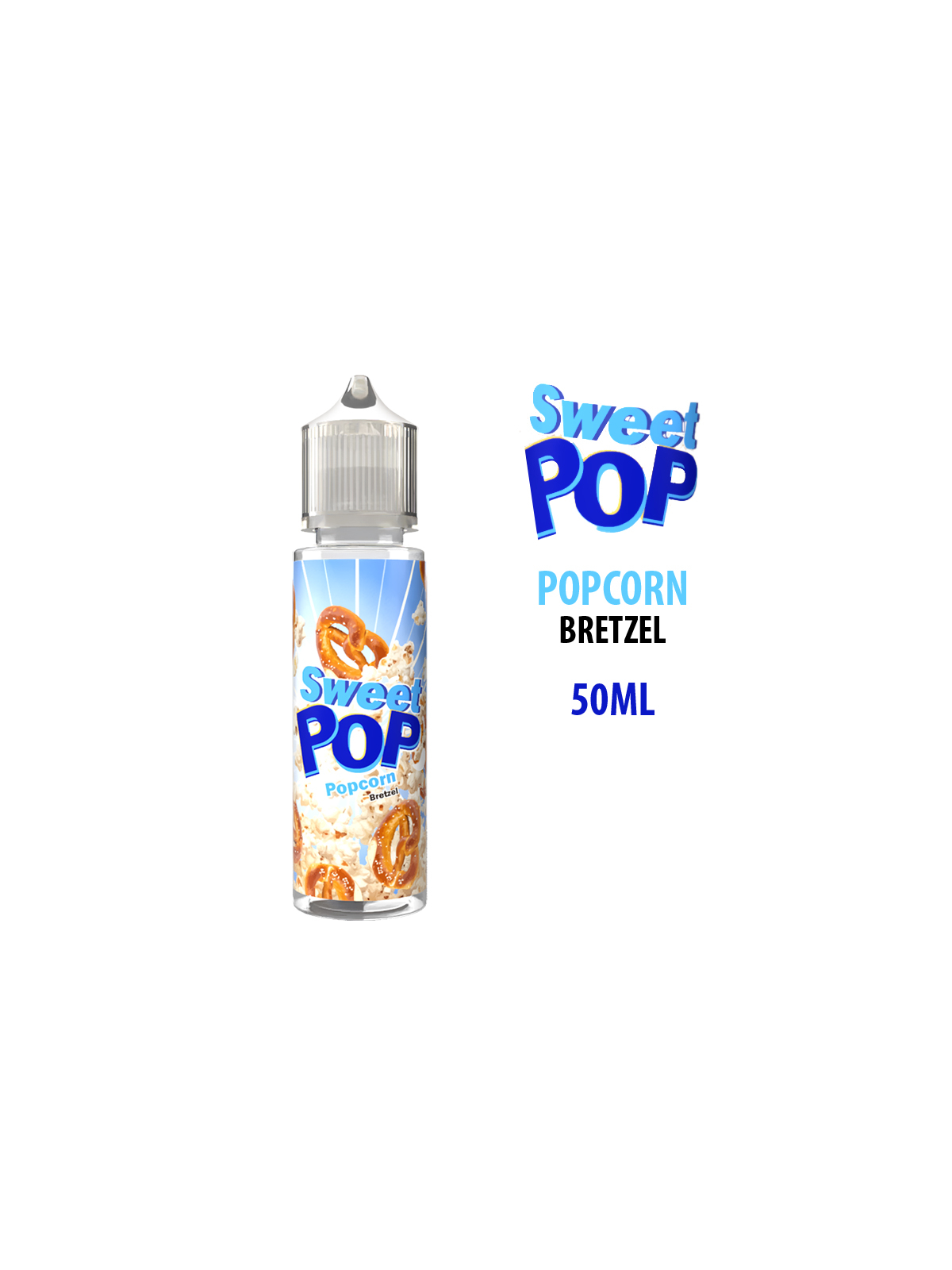 E-liquide SWEET POP POPCORN BRETZEL 50ML