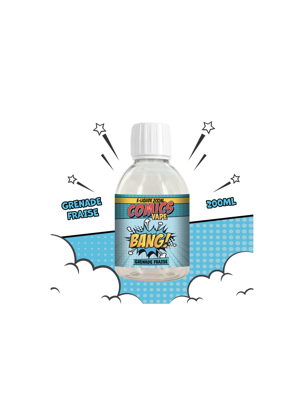 BANG 200ml COMICS VAPE