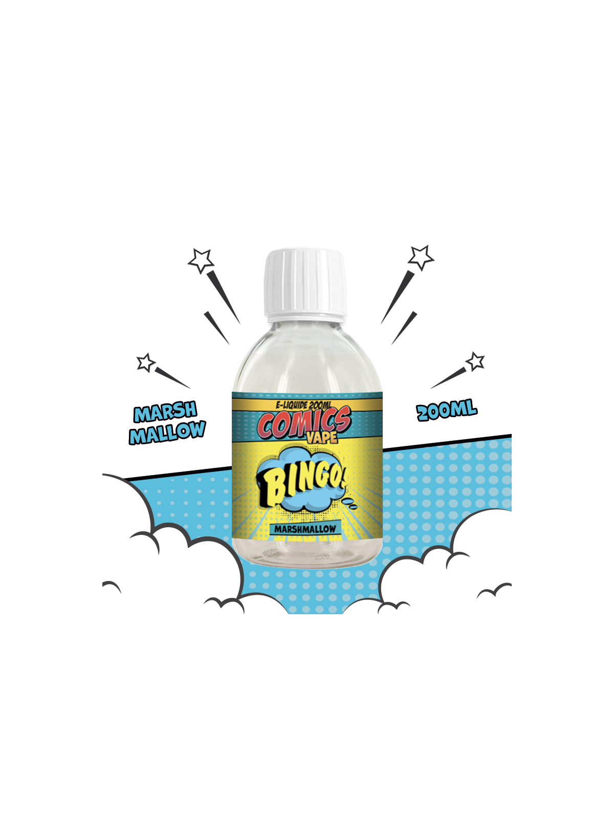 BINGO 200ml COMICS VAPE