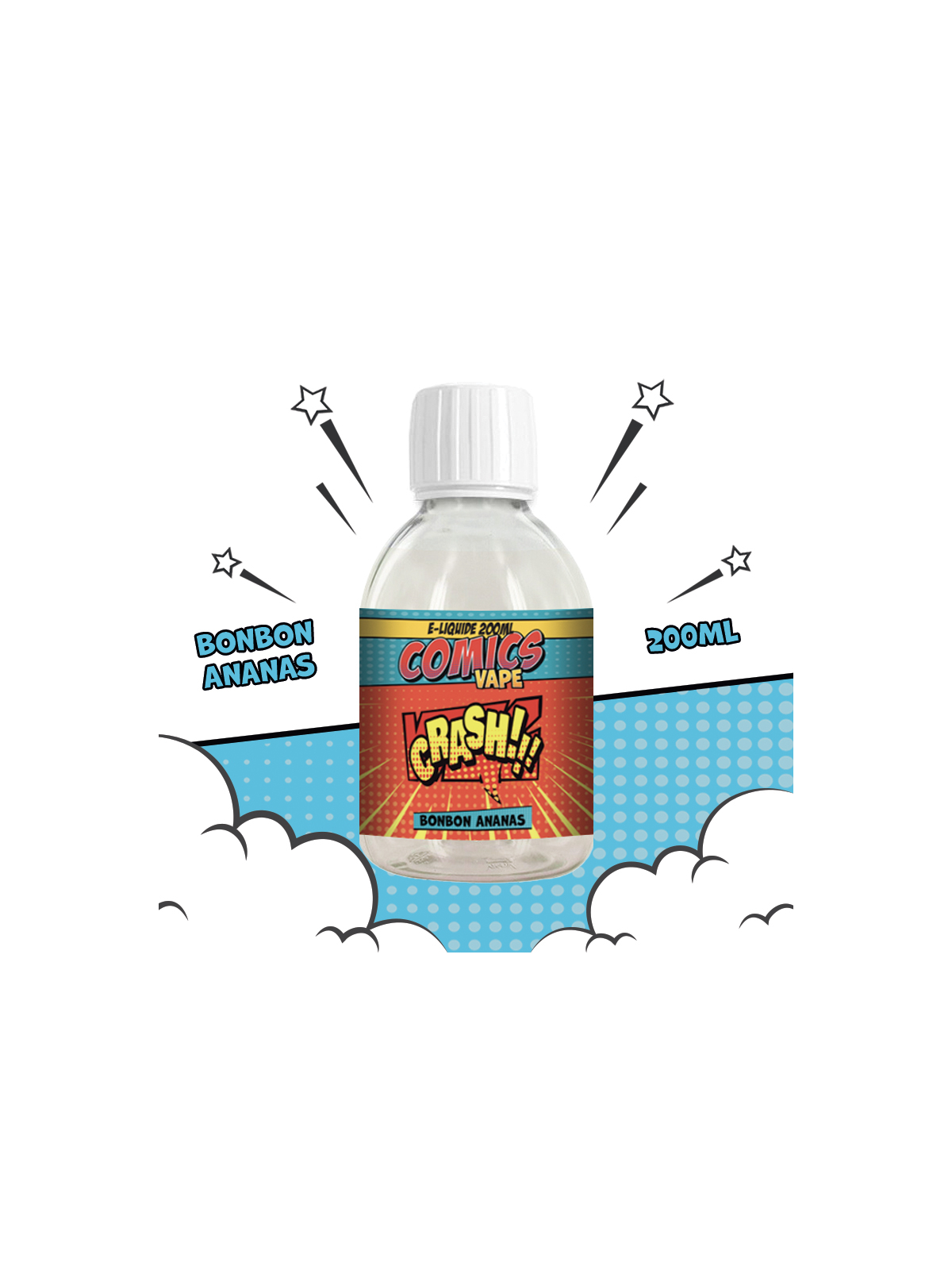 CRASH 200ml COMICS VAPE