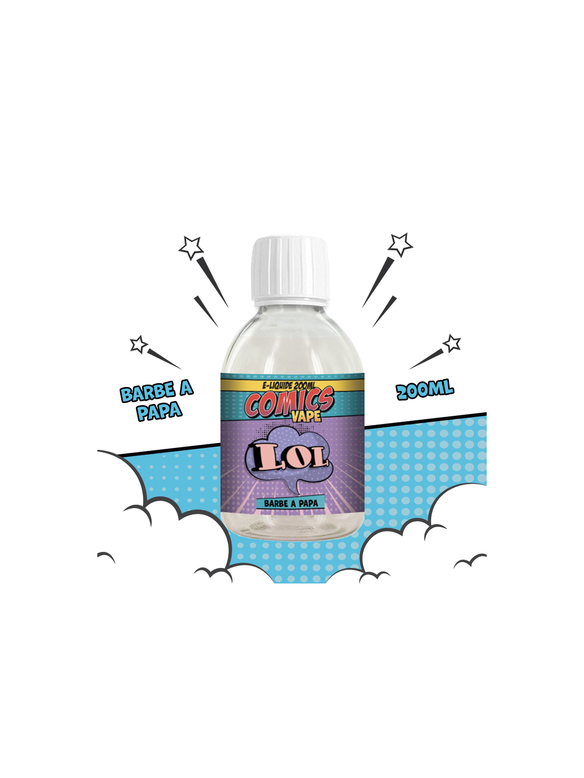 LOL 200ml COMICS VAPE