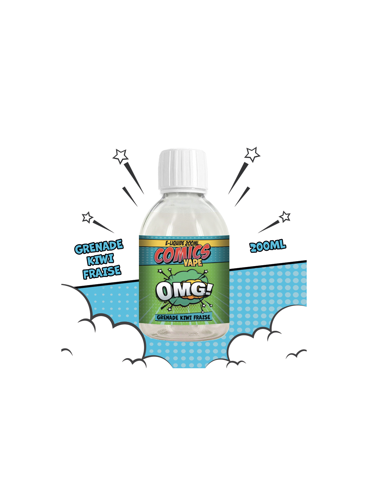 OMG 200ml COMICS VAPE
