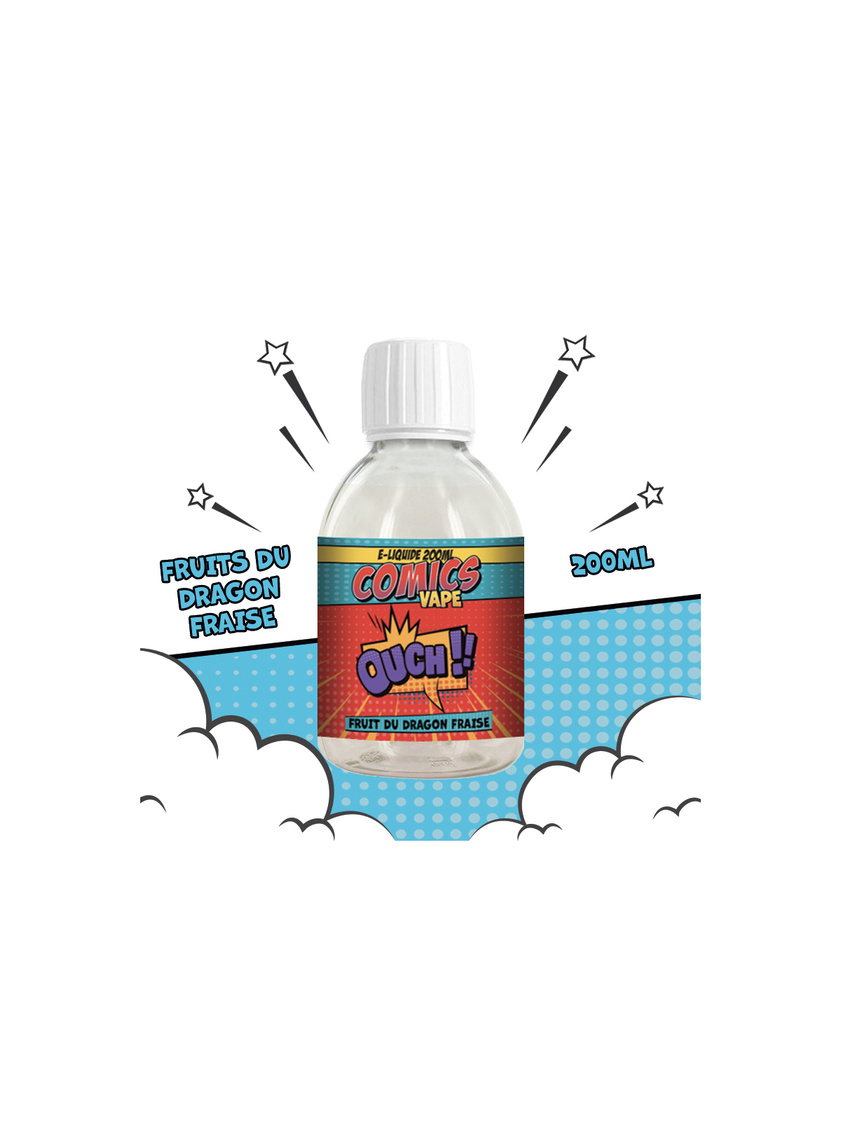OUCH 200ml COMICS VAPE