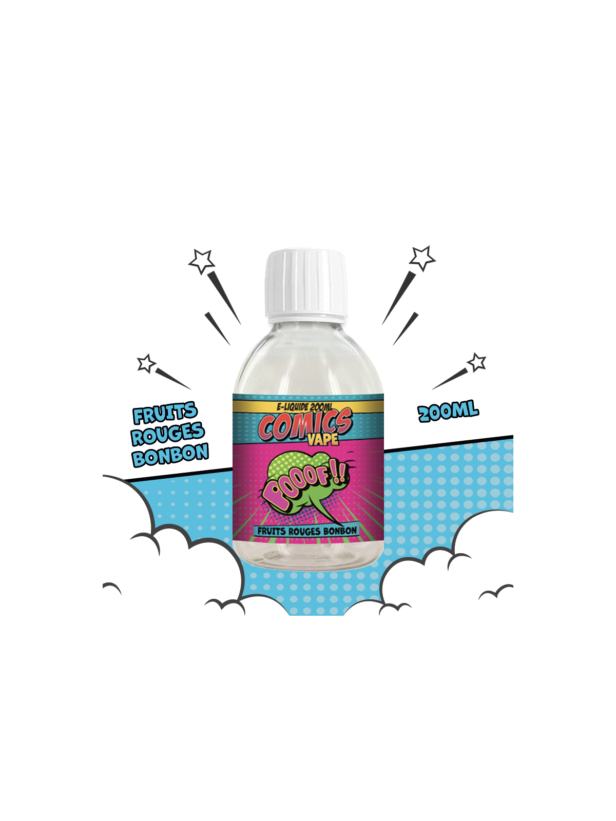POOOF 200ml COMICS VAPE