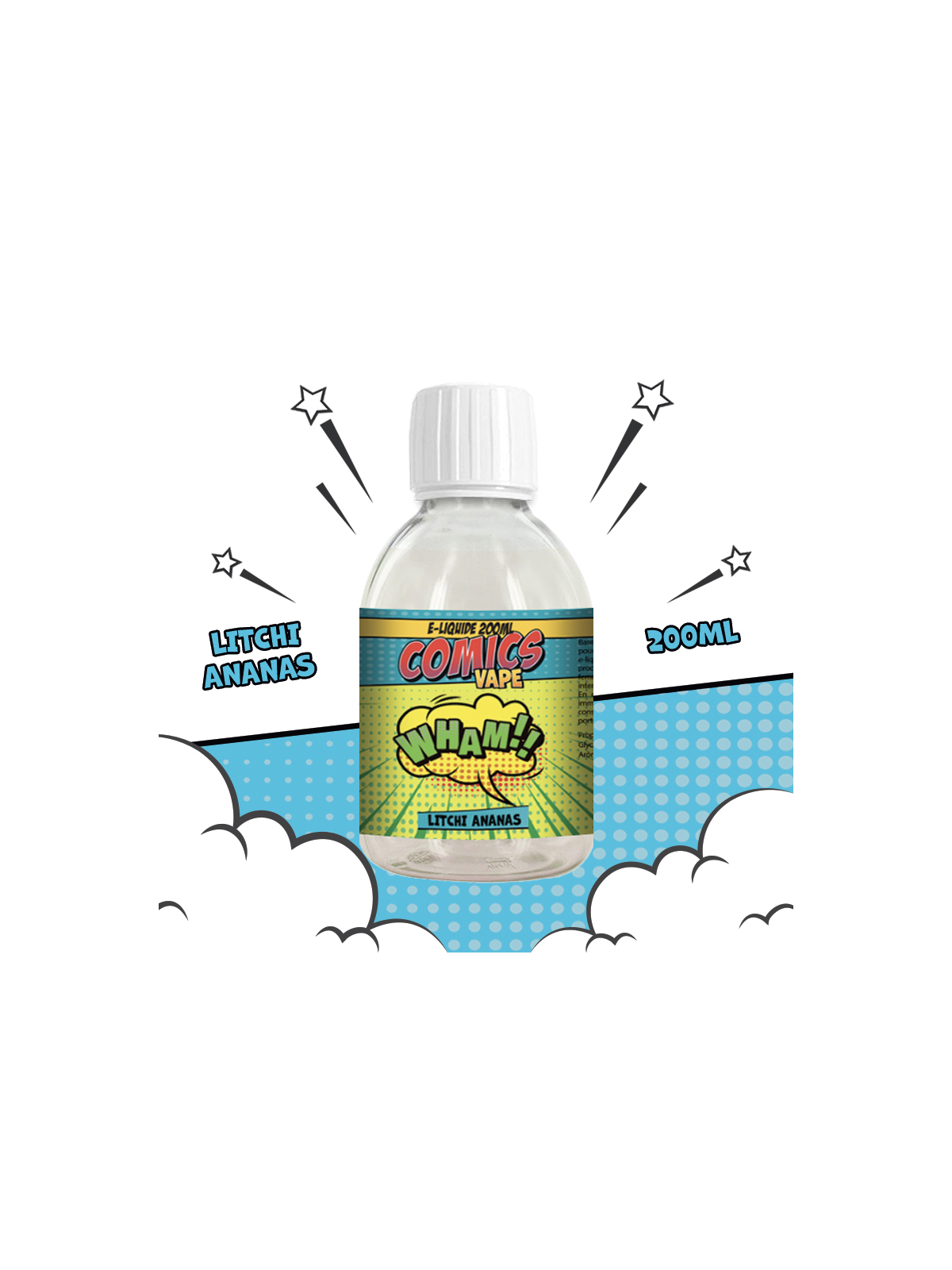 WHAM 200ml COMICS VAPE
