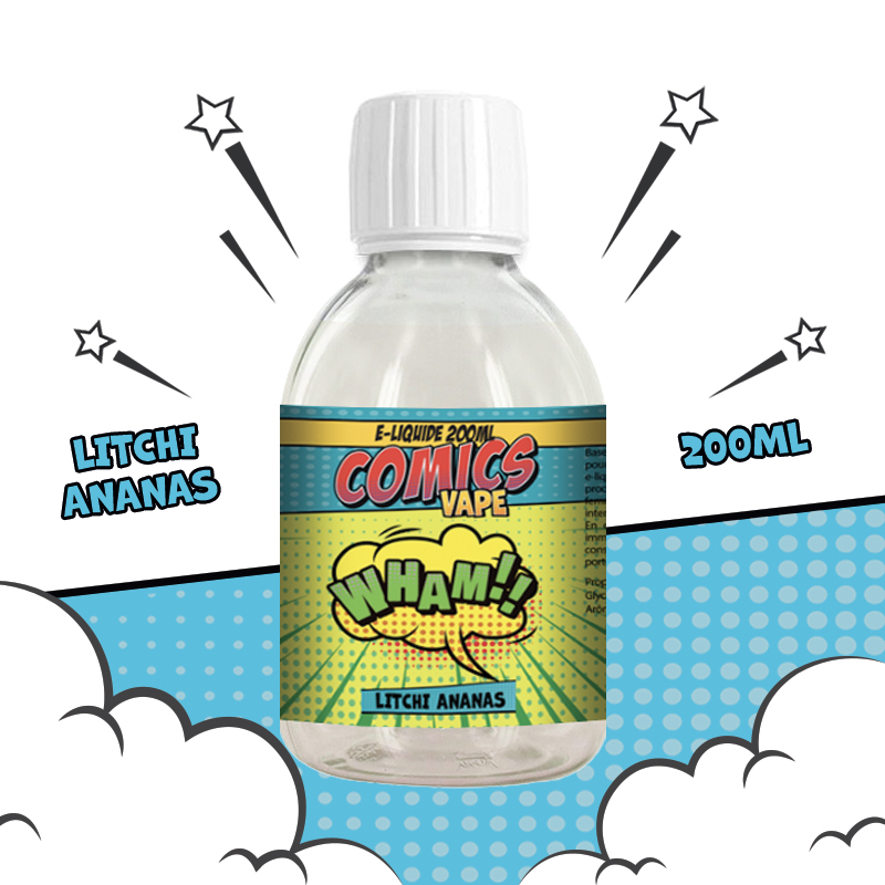 WHAM 200ml COMICS VAPE