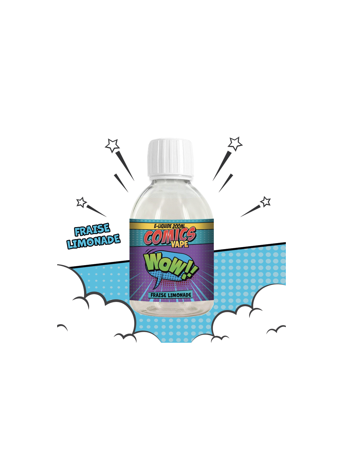 WOW 200ml COMICS VAPE