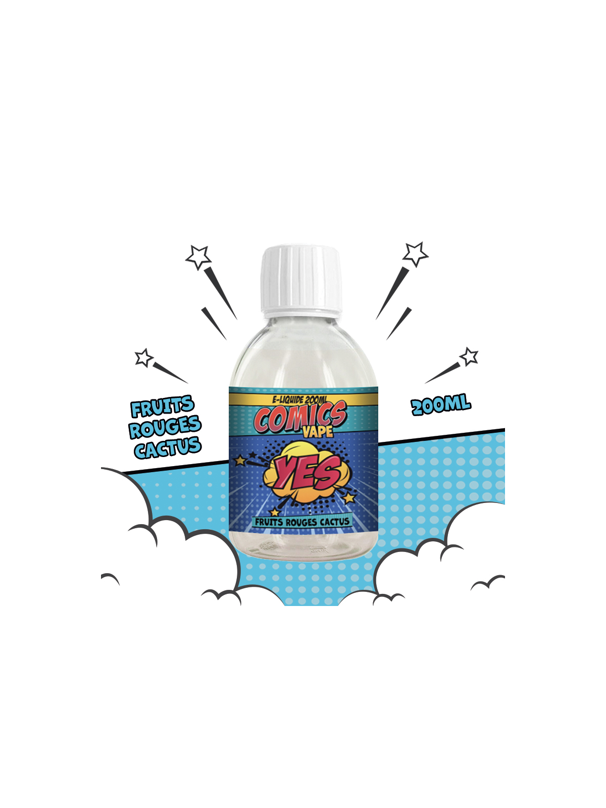 YES 200ml COMICS VAPE