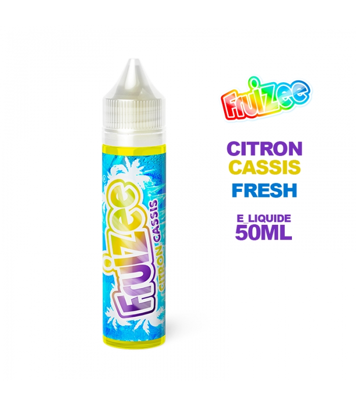 E-liquide Citron Cassis 50ML Fruizee