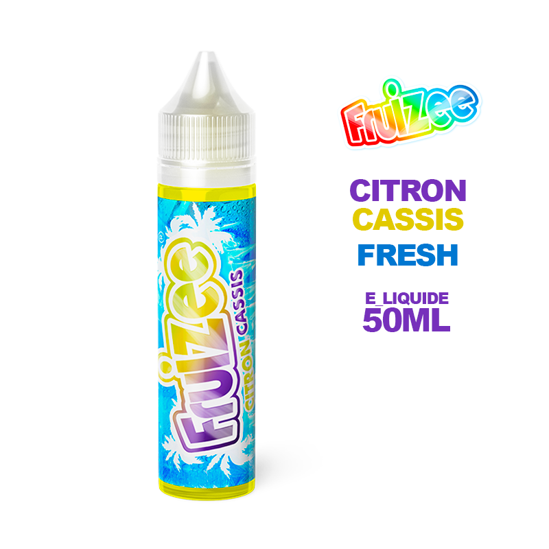 E-liquide Citron Cassis 50ML Fruizee