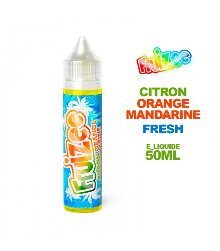 E-liquide Citron Orange Mandarine 50ML Fruizee