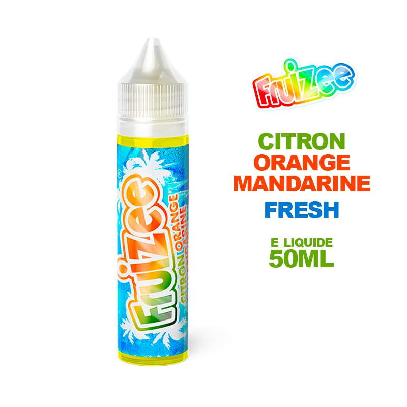 E-liquide Citron Orange Mandarine 50ML Fruizee