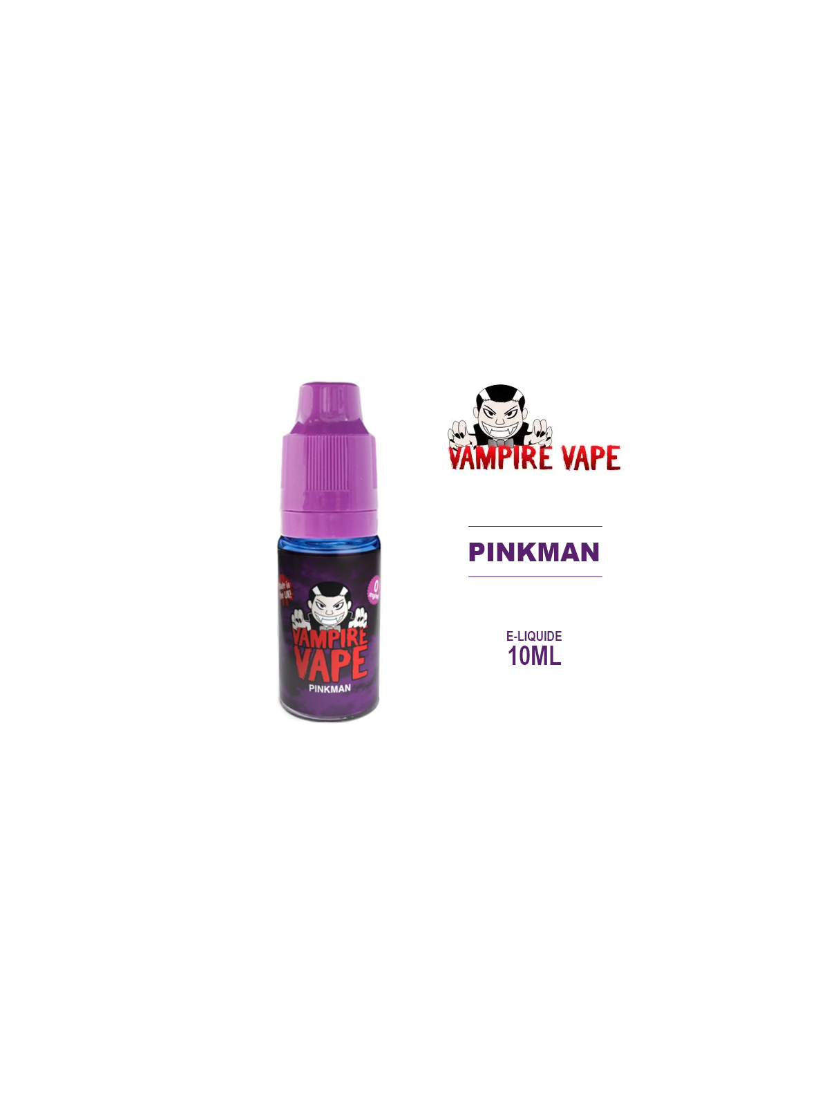 E-LIQUIDE PINKMAN VAMPIRE VAPE Fruits Rouges
