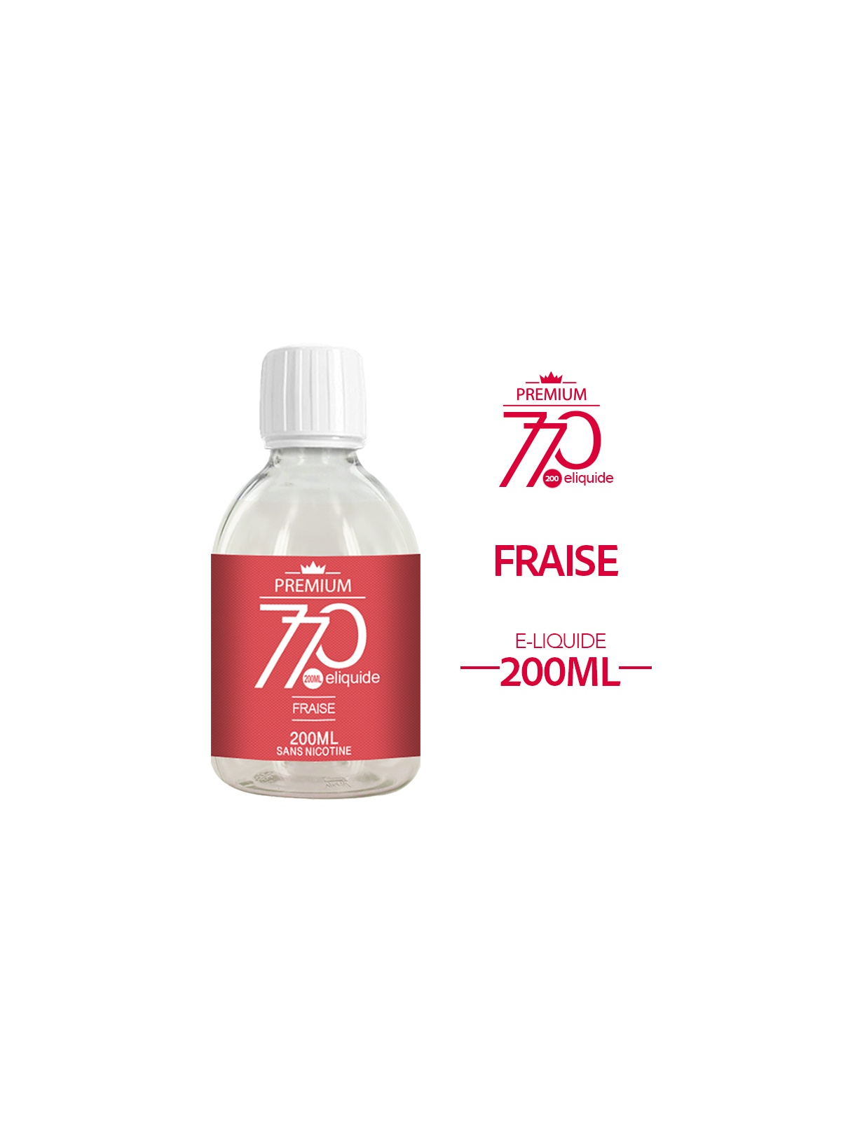 FRAISE 200 ml 770 PREMIUM
