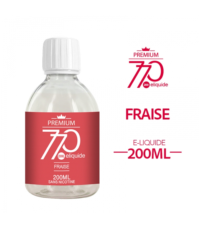 FRAISE 200 ml 770 PREMIUM