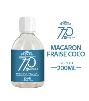 MACARON FRAISE COCO 200 ml 770 PREMIUM