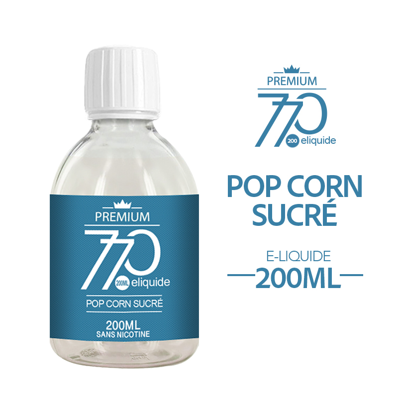 POP-CORN SUCRÉ 200 ml 770 PREMIUM
