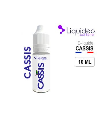 E Liquide CASSIS Liquideo 10ml