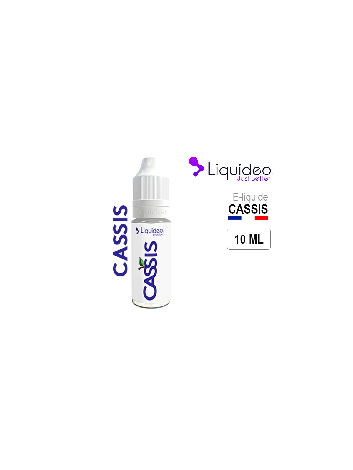 E Liquide CASSIS Liquideo 10ml
