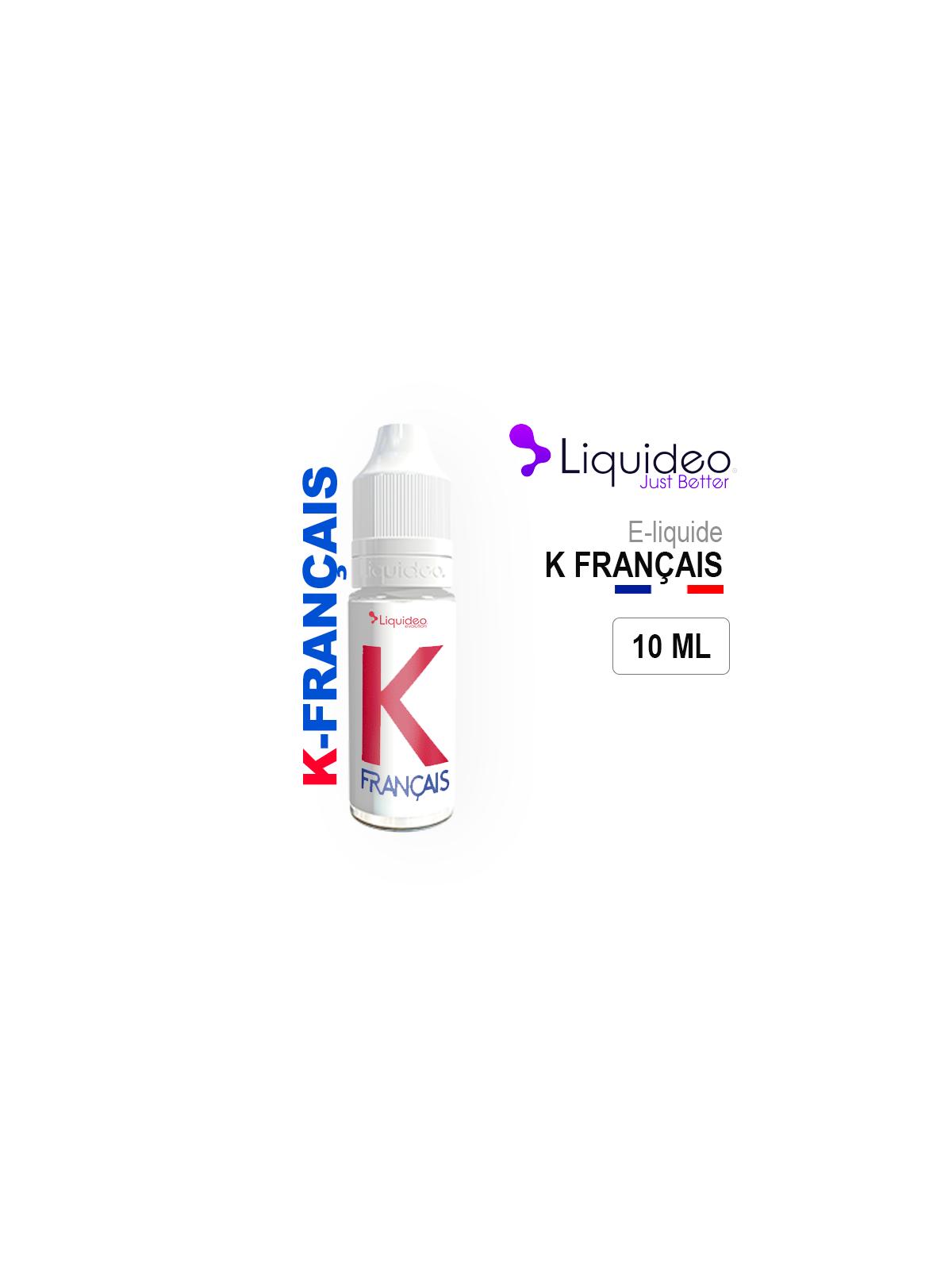 E Liquide K-FRANCAIS Liquideo 10ml