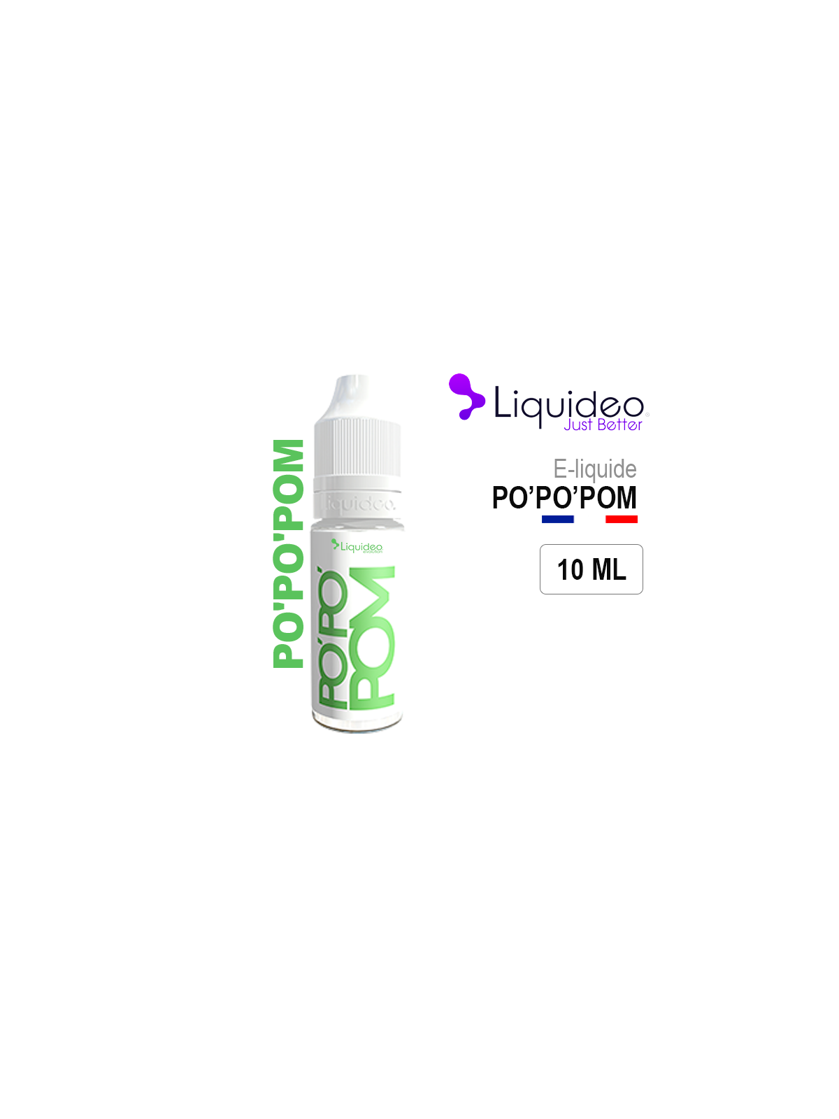 E Liquide PO'PO'POM Liquideo 10ml