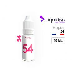 E-Liquide 54 10 ml Liquideo