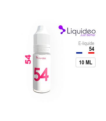E-Liquide 54 10 ml Liquideo