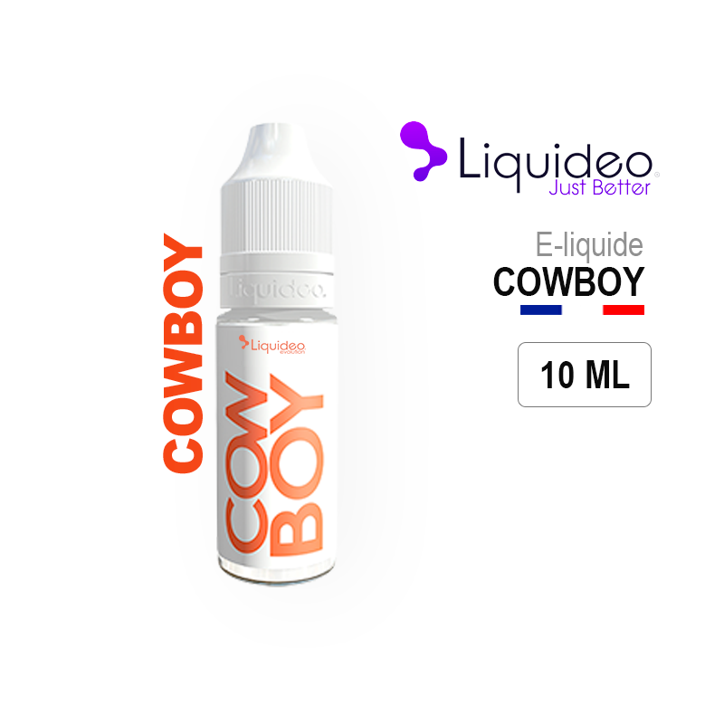 E-Liquide 10 ml classique blond COWBOY LIQUIDEO