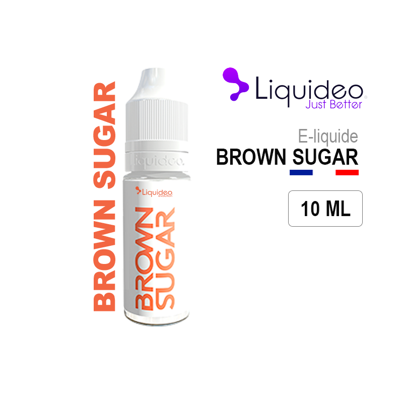 E-Liquide Tabac Noisette BROWN SUGAR Liquideo
