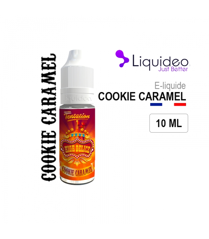 E Liquide COOKIE CARAMEL Liquideo