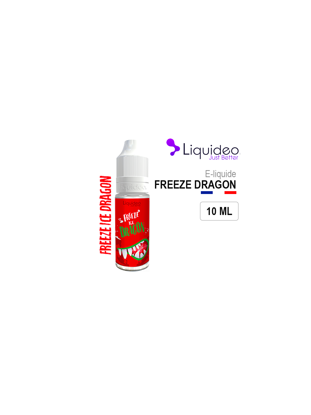 E-Liquide FREEZE DRAGON Liquideo 10ml
