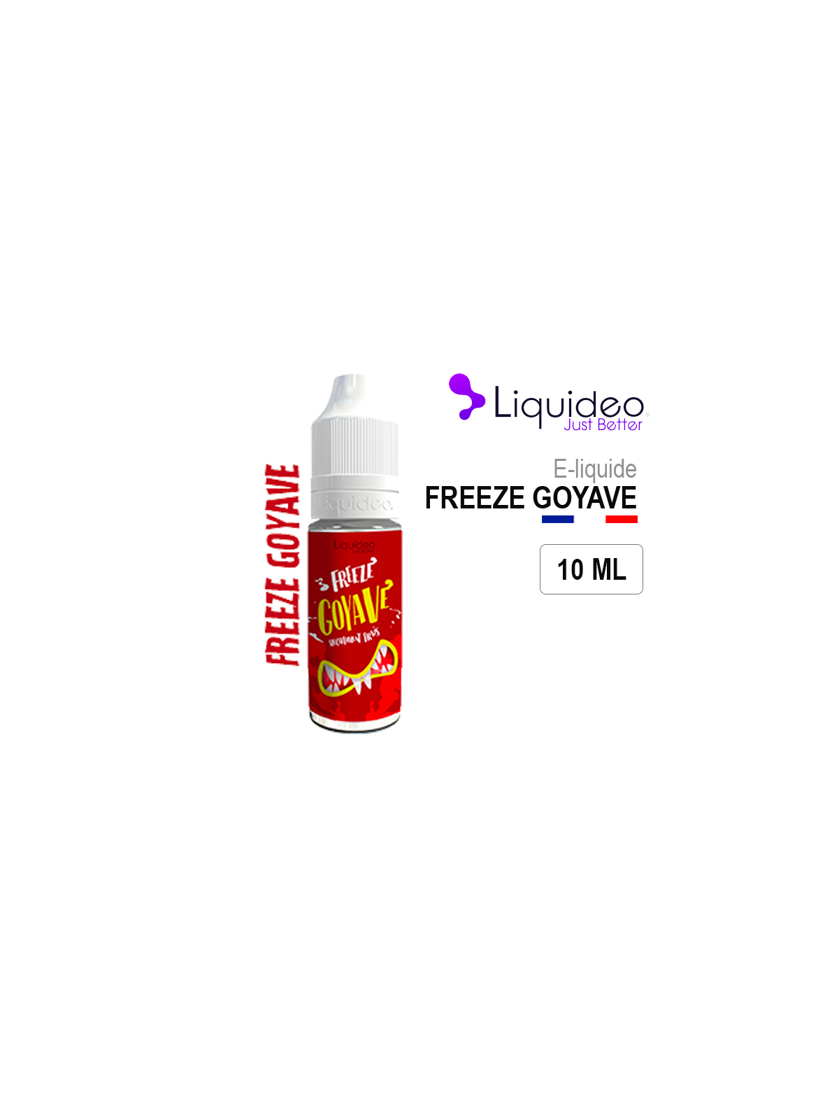 E-Liquide FREEZE GOYAVE Liquideo 10ml