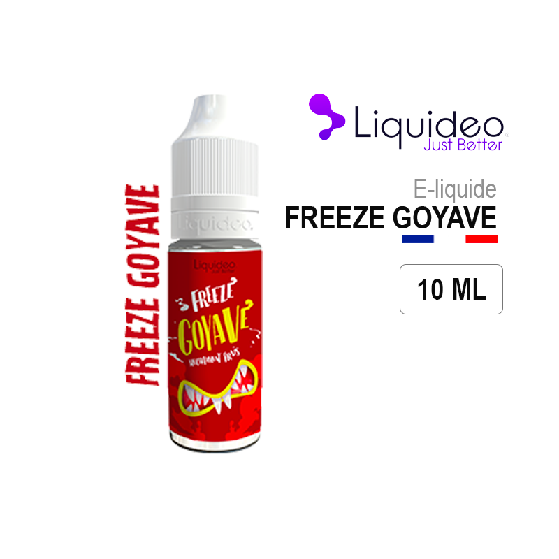 E-Liquide FREEZE GOYAVE Liquideo 10ml