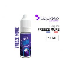 E-liquide FREEZE MÛRE 10 ml Liquideo