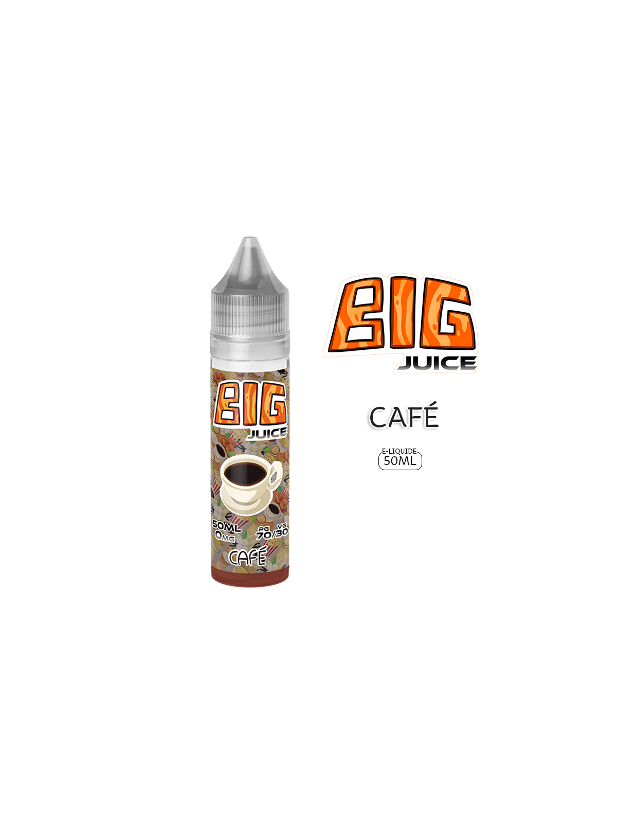 CAFÉ E-LIQUIDE 50ML BIG JUICE