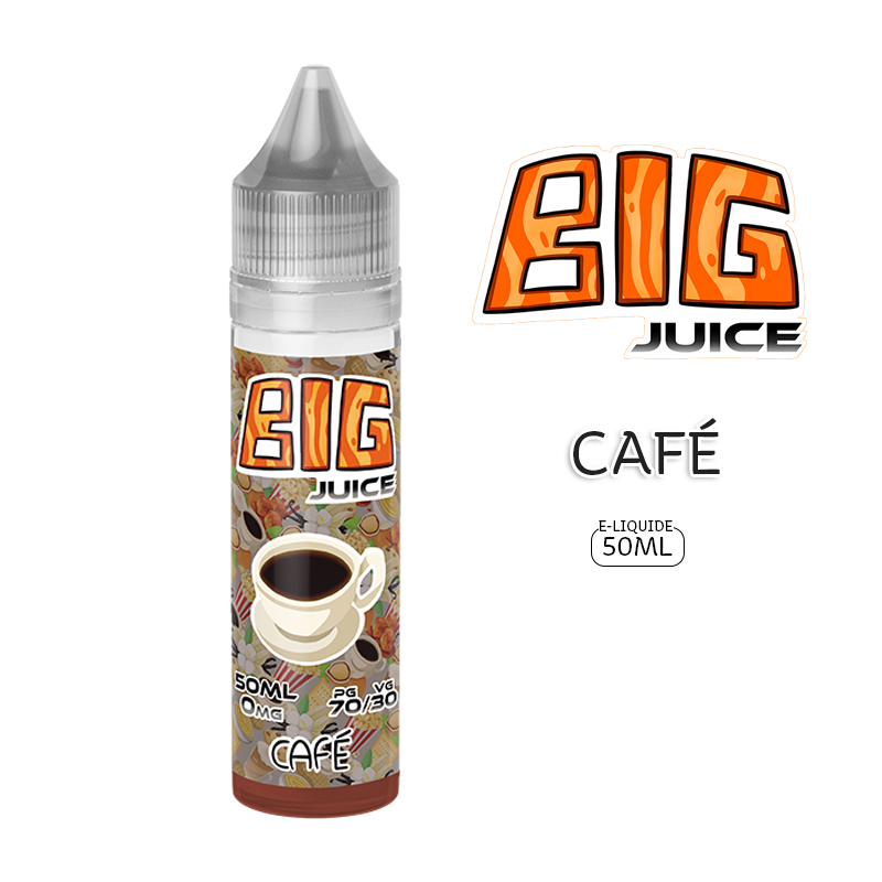 CAFÉ E-LIQUIDE 50ML BIG JUICE