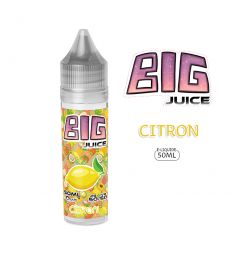 CITRON E-LIQUIDE 50ML BIG JUICE