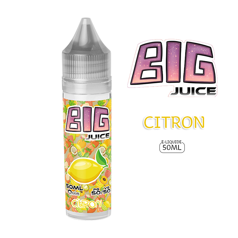 CITRON E-LIQUIDE 50ML BIG JUICE